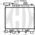 Diederichs DCM1513 - Radiator, engine cooling autospares.lv