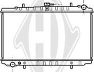 Diederichs DCM1805 - Radiator, engine cooling autospares.lv