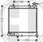 Diederichs DCM3657 - Radiator, engine cooling autospares.lv