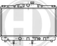 Diederichs DCM3143 - Radiator, engine cooling autospares.lv