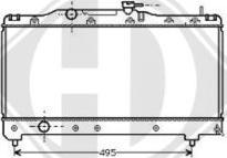 Diederichs DCM3151 - Radiator, engine cooling autospares.lv