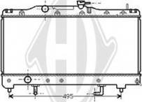 Diederichs DCM3181 - Radiator, engine cooling autospares.lv