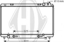 Diederichs DCM3259 - Radiator, engine cooling autospares.lv