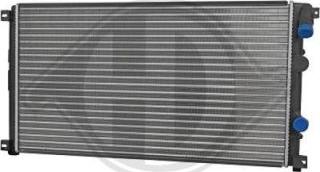 Diederichs DCM2930 - Radiator, engine cooling autospares.lv