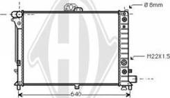 Diederichs DCM2978 - Radiator, engine cooling autospares.lv