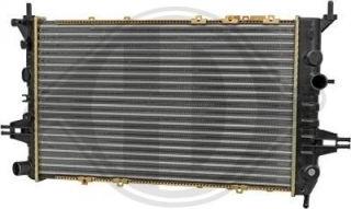 Diederichs DCM2637 - Radiator, engine cooling autospares.lv