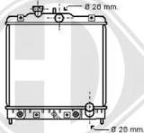 Diederichs DCM2166 - Radiator, engine cooling autospares.lv