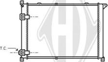 Diederichs DCM2868 - Radiator, engine cooling autospares.lv