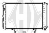 Diederichs DCM2366 - Radiator, engine cooling autospares.lv