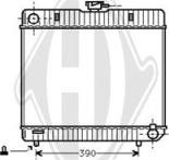 Diederichs DCM2310 - Radiator, engine cooling autospares.lv