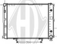 Diederichs DCM2318 - Radiator, engine cooling autospares.lv