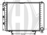 Diederichs DCM2324 - Radiator, engine cooling autospares.lv