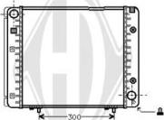 Diederichs DCM2325 - Radiator, engine cooling autospares.lv