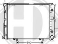 Diederichs DCM2374 - Radiator, engine cooling autospares.lv