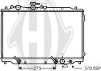 Diederichs DCM2221 - Radiator, engine cooling autospares.lv