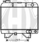 Diederichs DCM2721 - Radiator, engine cooling autospares.lv