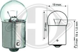 Diederichs LID10059 - Bulb, indicator autospares.lv