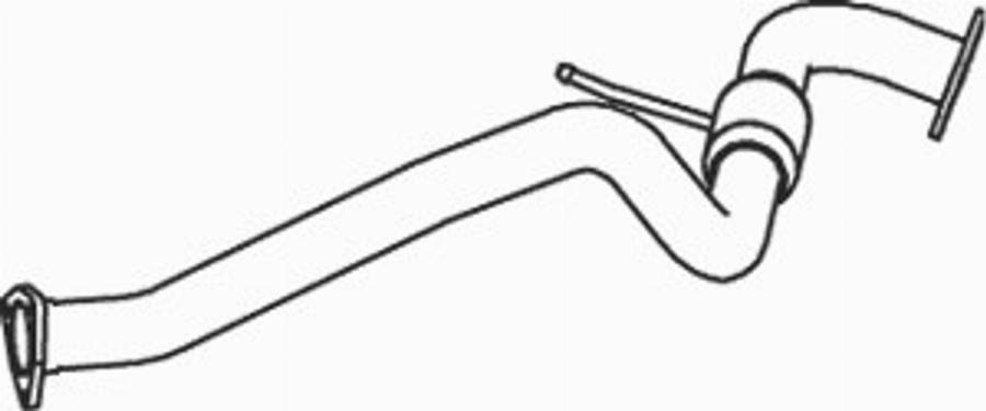 Dinex 32111 - Exhaust Pipe autospares.lv