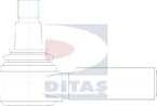 Ditas A3-4210 - Tie Rod End autospares.lv