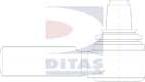 Ditas A3-3278 - Tie Rod End autospares.lv