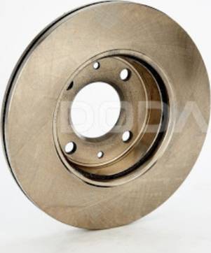 DODA 1070100016 - Brake Disc autospares.lv