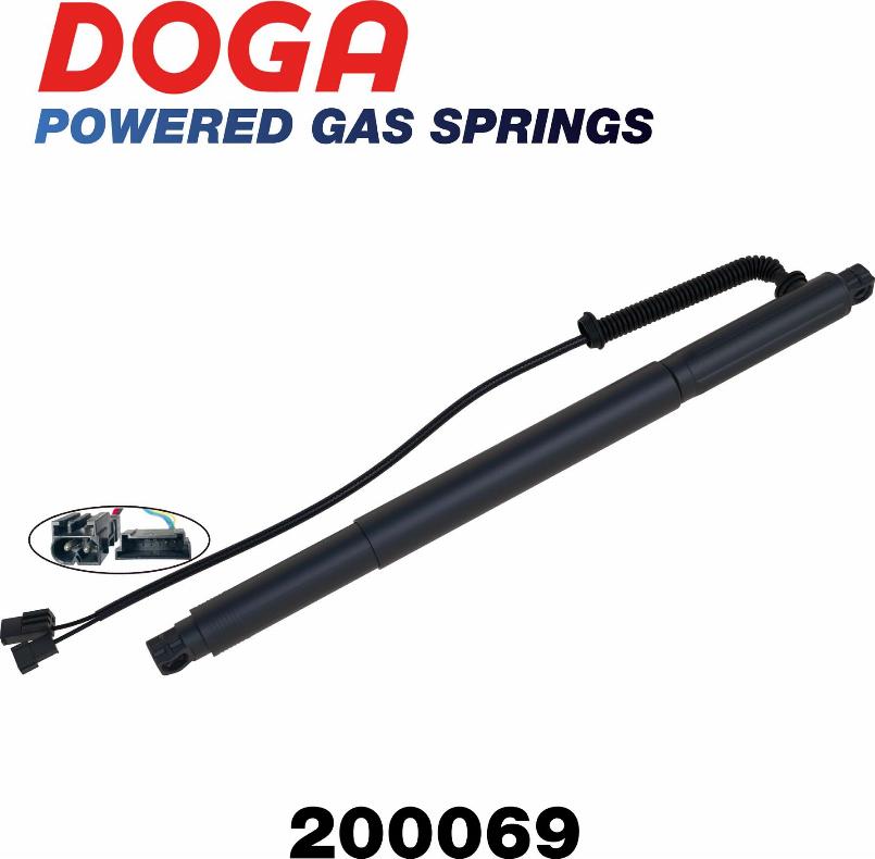 DOGA 200069 - Electric Motor, tailgate autospares.lv