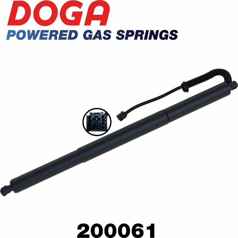 DOGA 200061 - Electric Motor, tailgate autospares.lv