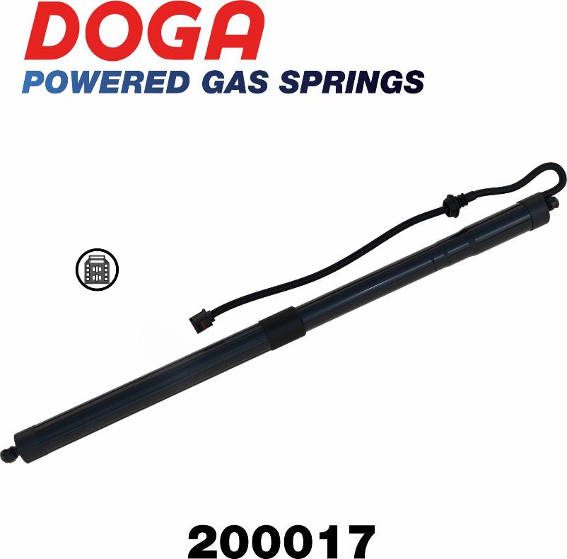 DOGA 200017 - Electric Motor, tailgate autospares.lv