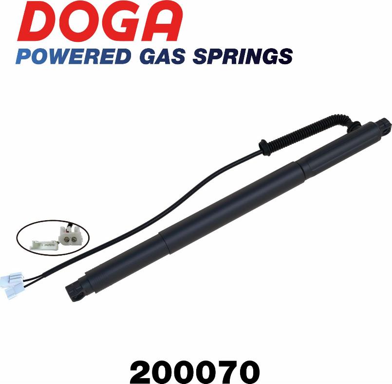 DOGA 200070 - Electric Motor, tailgate autospares.lv