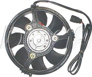 DOGA EAU017 - Fan, radiator autospares.lv