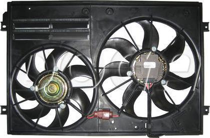 DOGA EAU035 - Fan, radiator autospares.lv