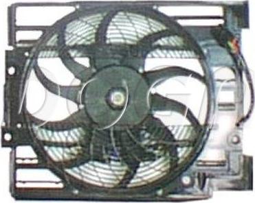 DOGA EBM015 - Fan, radiator autospares.lv