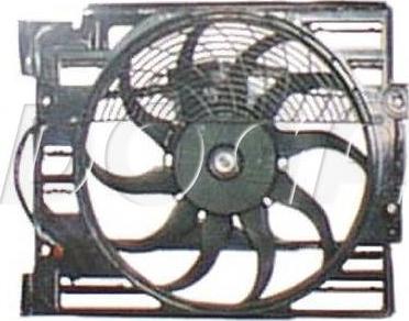 DOGA EBM016 - Fan, radiator autospares.lv