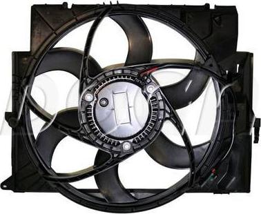 DOGA EBM024 - Fan, radiator autospares.lv