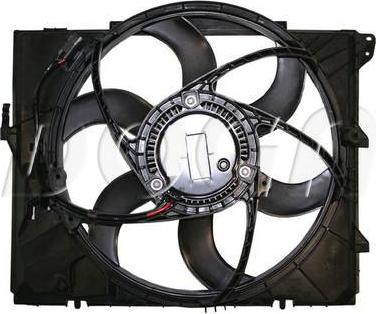 DOGA EBM025 - Fan, radiator autospares.lv