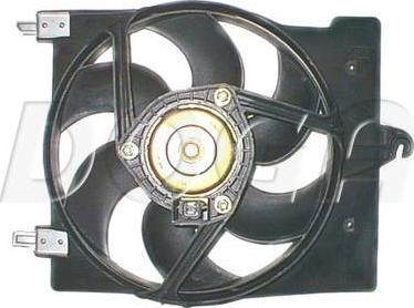 DOGA ECI013 - Fan, radiator autospares.lv