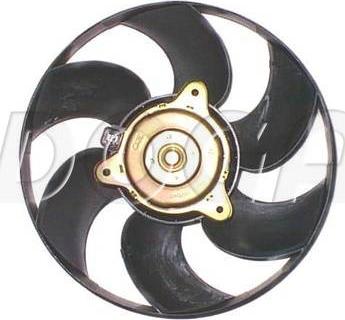 DOGA ECI119 - Fan, radiator autospares.lv