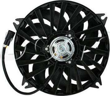 DOGA ECI123 - Fan, radiator autospares.lv