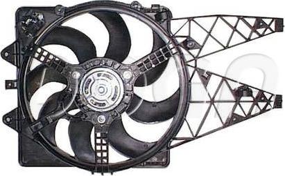 DOGA EFI100 - Fan, radiator autospares.lv