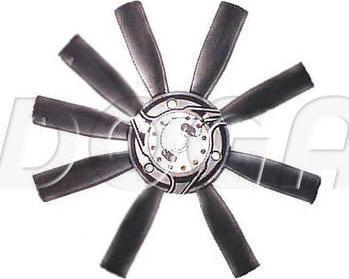 DOGA EME014 - Fan, radiator autospares.lv