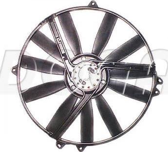 DOGA EME017 - Fan, radiator autospares.lv