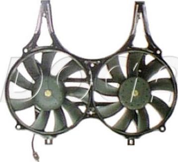 DOGA EME021 - Fan, radiator autospares.lv