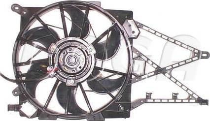 DOGA EOP046 - Fan, radiator autospares.lv