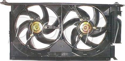 DOGA EPE061 - Fan, radiator autospares.lv