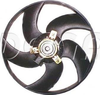 DOGA EPE072 - Fan, radiator autospares.lv