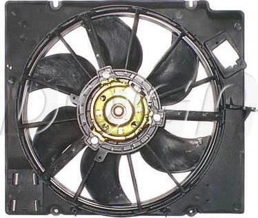 DOGA ERE031 - Fan, radiator autospares.lv