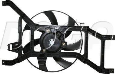 DOGA ERE102 - Fan, radiator autospares.lv