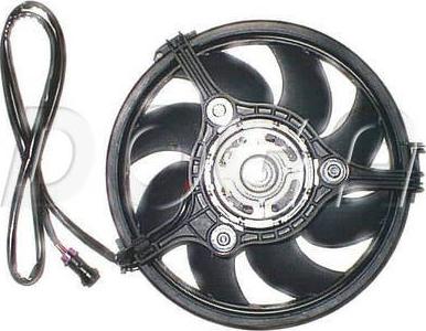 DOGA EVW051 - Fan, radiator autospares.lv