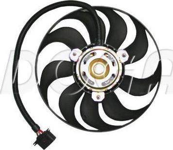 DOGA EVW061 - Fan, radiator autospares.lv