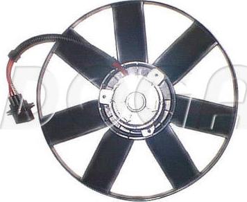 DOGA EVW023 - Fan, radiator autospares.lv